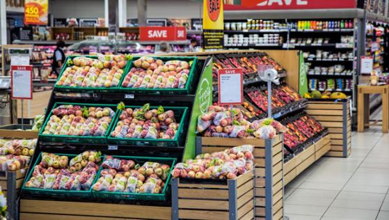 UK grocery price inflation eases again