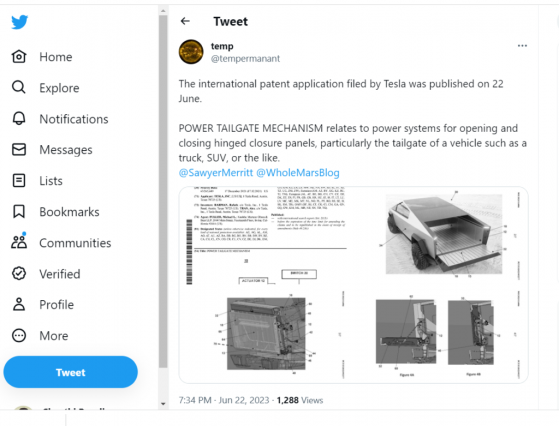 Tesla Cybertruck Power Tailgate Patent: The Future Of Truck