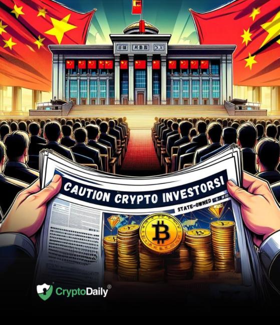 Despite Trading Ban, Chinese State Media Cautions Against Crypto Trading Amid Bitcoin ($BTC) Rally