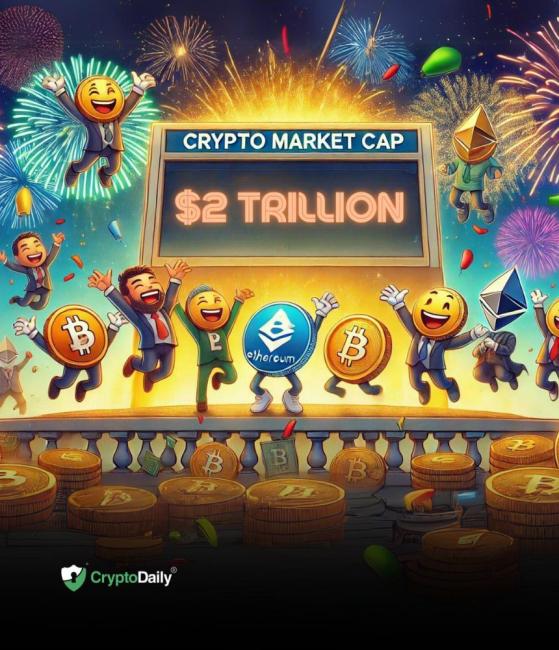 Crypto total market cap hits $2 trillion