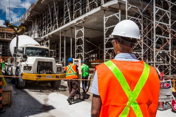 UK construction sector downturn eases in December