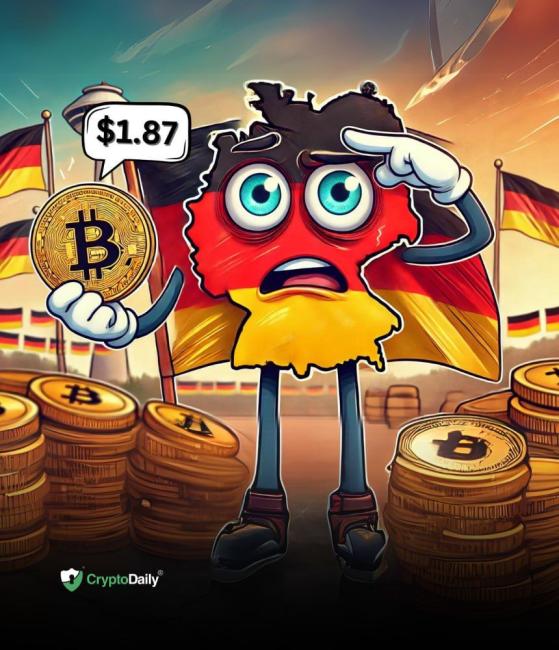 German government Bitcoin (BTC) holding now worth $1.87