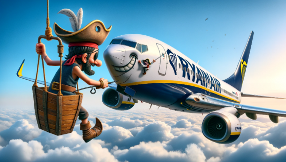 Ryanair accuses On The Beach of being a pirate